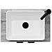 Mobile da bagno con lavabo Sonoma grigio 54 x 35 x 83 cm - Foto miniatura 7