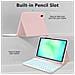 Custodia Samsung Galaxy Tab A9+ / A11+ 11.0 Con Spazio Per Stilo Rosa Sc - Foto miniatura 4