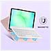 Custodia Samsung Galaxy Tab A9+ / A11+ 11.0 Con Spazio Per Stilo Rosa Sc - Foto miniatura 1