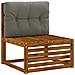 Cuscino per schienale di pallet VIANEN 100% Poliestere Grigio - Foto miniatura 2