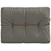 Cuscino per schienale di pallet VIANEN 100% Poliestere Grigio - Foto miniatura 3
