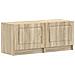 Mobile TV LED a 5 pezzi Rovere Sonoma Legno ingegnerizzato - Foto miniatura 7