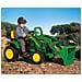 Trattore John Deere Ground Loader 12V - Foto miniatura 5