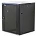 I-CASE EW-2006BKL - Armadio Rack 19'' a muro 6 unità sezione unica prof. 450mm Nero - Foto miniatura 1