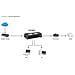 Switch di Rete Nera 8 Porte 100 Gbit / s 2.8 W 7.5 V FSW-0808TX - Foto miniatura 6