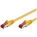 ICOC CCA6F-050-YE - Cavo di rete Patch in CCA Schermato Cat. 6 Giallo F / UTP 5m Bulk - Foto miniatura 1