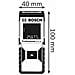 Glm 30 Metri Distanziometro Metro Laser Rilevatore Misuratore Di Distanze - Foto miniatura 3
