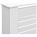 Coperture Per Radiatori 2 Pz Bianche 172x19x81,5 Cm In Mdf - Foto miniatura 6