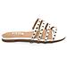 Scarpe Guess Sandalo Cevana Ecopelle / Pelle Bianco / Nero Ds21gu01 Fl6cvnfal19 - Foto miniatura 1