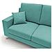 Divano 2 Posti Vertigo Made In Italy 146 Cm Verde Acqua - Foto miniatura 5