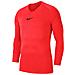 Dry Park First Layer Longsleeve Uomo Rosso Maniche Lunghe A Compressione Numero: S Eu - Foto miniatura 2