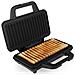 Piastra per Waffle WF-1171 1000 W Nero e Argento - Foto miniatura 3