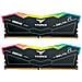 Memoria Dimm T-Force Delta RGB 32 GB (2x16 GB) DDR5 6400 MHz CL40 Colore Nero  - Foto miniatura 1