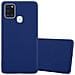 Custodia Compatibile Con Samsung Galaxy A21s In Candy Blu Scuro - Coperchio Protettivo In Silicone Tpu Flessibile - Foto miniatura 1