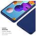 Custodia Compatibile Con Samsung Galaxy A21s In Candy Blu Scuro - Coperchio Protettivo In Silicone Tpu Flessibile - Foto miniatura 7