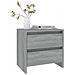 Comodino Grigio Sonoma 45x34,5x44,5 Cm In Truciolato - Foto miniatura 8