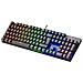 Tastiera Gaming USB Meccanica MK422 Retroilluminata Colore Nero (Layout Italiano) Switch Marrone - Foto miniatura 3