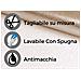 Tovaglia Natalizia Antimacchia Plastificata Pvc Trasparente Oro Proteggi Tavolo 140x190 Oro - Foto miniatura 2