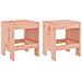 Sgabelli Da Giardino 2pz 40x36x45 Cm Legno Massello Di Douglas - Foto miniatura 2