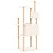 Albero Per Gatti Con Tiragraffi In Sisal Crema 166 Cm - Foto miniatura 4
