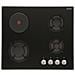 AV647HBK piano cottura Nero Da incasso Combi 4 Fornello (i) - Foto miniatura 1