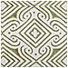 Cuscino Decorativo Larics Cotone 45 X 45 Cm Orientale Stampa A Blocchi Verde - Foto miniatura 6