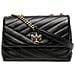 Kira Chevron Small Bag Borsa Tracolla Corssbody Pelle Borse Donna Nero Eu One Size, 90452-001 - Foto miniatura 1
