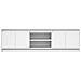 Mobile Porta TV con LED Bianco 180x34x50cm in Truciolato - Foto miniatura 2