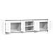 Mobile Porta TV con LED Bianco 180x34x50cm in Truciolato - Foto miniatura 7