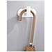 Set Da 2 Ganci Da Parete - Acciaio Inox Resistente White - Foto miniatura 3