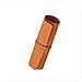 Custodia Portatile Per Iwatch In Pelle Pu A Rotolo Brown - Foto miniatura 2