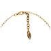 Collana Girocollo Con Ciondolo A Forma Di Luna In Oro, 40 Cm - Foto miniatura 4