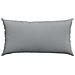 Cuscini da Divano 2 pcs Grigio chiaro 80 x 40 cm Tessuto - Foto miniatura 6