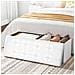 PUFA - LSF702V1 Pouf Organizer Bianco MDF Seduta Contenitore - Foto miniatura 4