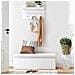 PUFA - LSF702V1 Pouf Organizer Bianco MDF Seduta Contenitore - Foto miniatura 5