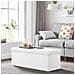 PUFA - LSF702V1 Pouf Organizer Bianco MDF Seduta Contenitore - Foto miniatura 3