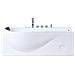 Vasca Idromassaggio Angolare Con Led Pozuelos 170 X 90 Cm Bianco - Foto miniatura 3