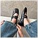 Ballerine Mary Jane Con Punta Quadrata Retro - Scarpe Singole Comode E Versatili 39 - Foto miniatura 5