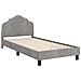 Struttura letto bambini con testata Grigio chiaro 90 x 200 cm - Foto miniatura 4