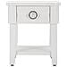 Comodino Vkh10-bianco-legno-45x40x54 Cm - Foto miniatura 2