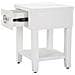 Comodino Vkh10-bianco-legno-45x40x54 Cm - Foto miniatura 3