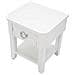 Comodino Vkh10-bianco-legno-45x40x54 Cm - Foto miniatura 4