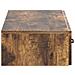 Tavolino da Parete Laterale Rovere Fumo 87,5 x 34,5 x 17 cm - Foto miniatura 5