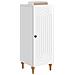 Credenza Bianco Lucido 33 x 34,5 x 90 cm Legno ingegnerizzato - Foto miniatura 2