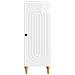 Credenza Bianco Lucido 33 x 34,5 x 90 cm Legno ingegnerizzato - Foto miniatura 4