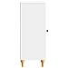 Credenza Bianco Lucido 33 x 34,5 x 90 cm Legno ingegnerizzato - Foto miniatura 5