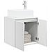 Mobile Lavabo da Parete Bianco 49,5 x 41 x 63 cm - Foto miniatura 2