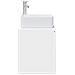 Mobile Lavabo da Parete Bianco 49,5 x 41 x 63 cm - Foto miniatura 3