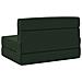 Divano Letto Pieghevole Verde Scuro 70 x 72 x 60 cm Tessuto - Foto miniatura 5