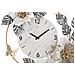 Orologio Da Parete Flowers In Ferro Con Decoro Floreale Multicolor - Foto miniatura 4